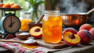 découvrez la recette traditionnelle de la confiture de pêches de grand-mère, avec les proportions exactes, les conseils de cuisson et le point de prise pour réussir une confiture maison délicieuse et savoureuse.