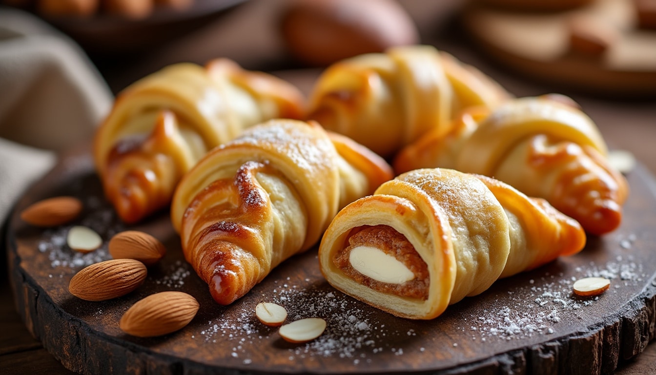 découvrez notre recette traditionnelle des cornes de gazelles avec une pâte fine et une farce aux amandes délicieusement parfumée, pour un plaisir sucré authentique.