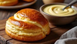 découvrez la recette classique du chou à la crème avec une pâte à choux légère et une délicieuse crème pâtissière maison pour un dessert gourmand et facile à réaliser.