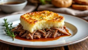 découvrez la recette du parmentier de canard d'alain ducasse, un plat raffiné alliant saveurs traditionnelles et touche gastronomique du chef.