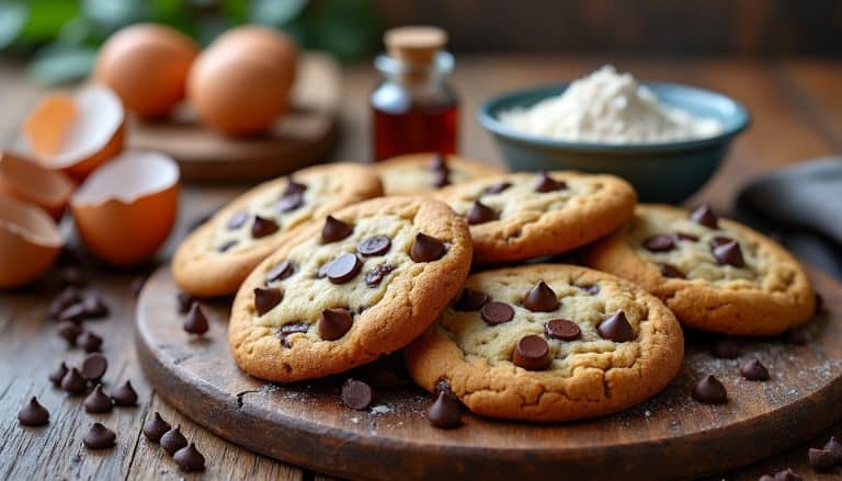 découvrez notre recette facile et délicieuse de cookies aux pépites de chocolat avec toutes nos explications pour réussir parfaitement vos biscuits maison.