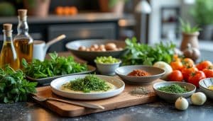 découvrez la recette d'un chef étoilé avec les proportions exactes pour réussir un plat gastronomique chez vous.