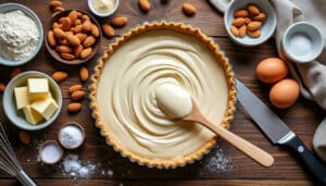 découvrez notre recette simple et précise de la crème d'amande pour tarte, avec les dosages parfaits et les conseils de cuisson pour un résultat fondant et savoureux.