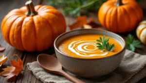 découvrez la recette facile et rapide de la soupe de potimarron, un velouté savoureux sans nécessiter d'épluchage. parfait pour réchauffer vos repas d'automne.
