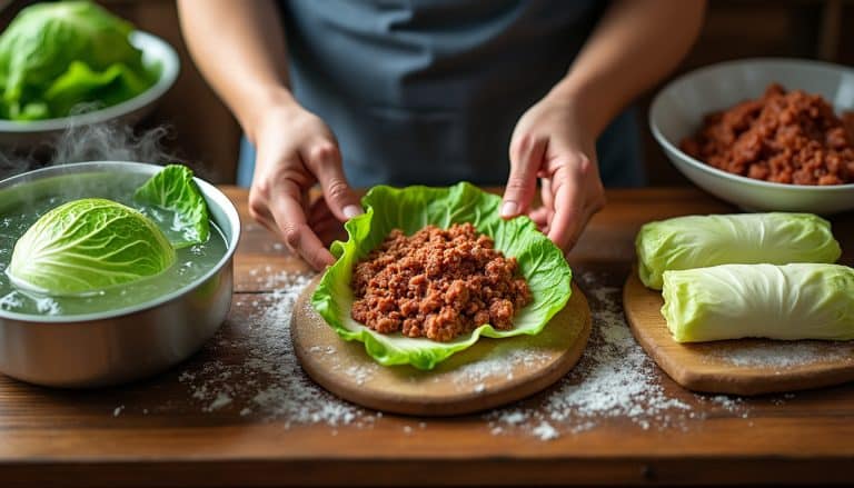 découvrez la recette facile des choux farcis au four à la viande hachée : apprenez à blanchir le chou, préparer la farce, rouler parfaitement et cuire pour un plat savoureux et réconfortant.