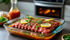 découvrez notre recette facile des côtes de porc au four avec conseils sur le temps de cuisson et une marinade savoureuse pour un plat tendre et plein de goût.