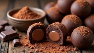 découvrez notre recette facile et gourmande des truffes au chocolat, avec une ganache fondante et un enrobage délicat au cacao pour un dessert irrésistible.
