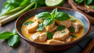 découvrez notre recette authentique de poulet à la thaï, parfumé au lait de coco, citronnelle et basilic, pour un voyage culinaire riche en saveurs exotiques.