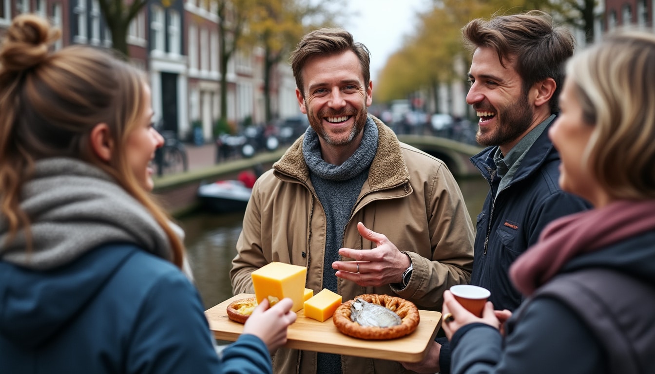découvrez comment se déroule un tour gastronomique et culturel à amsterdam : spécialités locales, dégustations et conseils pratiques pour profiter de l’expérience.