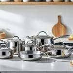 découvrez notre sélection de la batterie de cuisine tefal cook eat 17 pièces ingenio inox, alliant qualité, praticité et design pour une cuisine facile et efficace.
