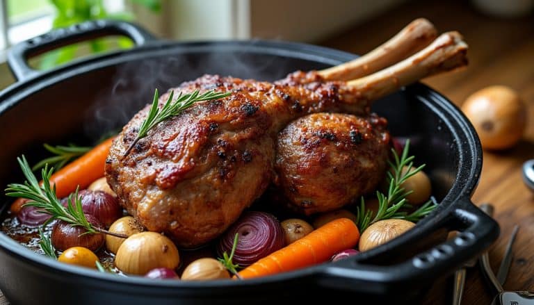 découvrez les clés d’une cuisson lente réussie du gigot d’agneau : température, durée et astuces pour une viande tendre et savoureuse.