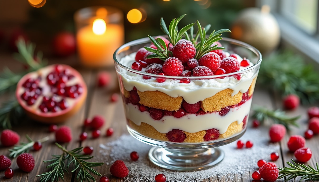 préparez un délicieux dessert de noël facile et gourmand, à réaliser à l’avance pour profiter pleinement des fêtes sans stress.