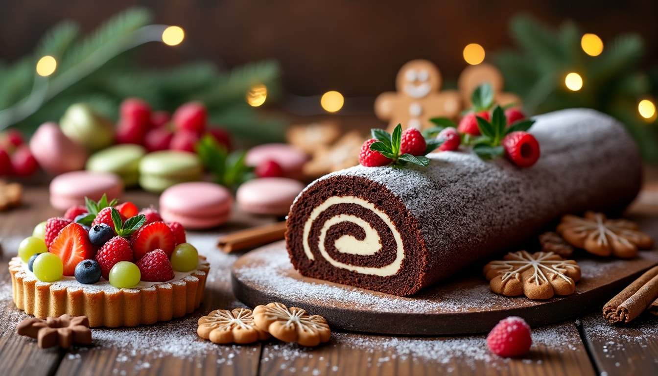 découvrez notre sélection commentée de desserts de fêtes pour régaler vos convives avec des recettes savoureuses et festives.