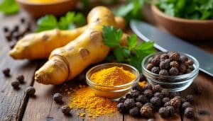 découvrez comment utiliser la pipérine et le curcuma en cuisine pour rehausser vos plats tout en profitant de leurs bienfaits pour la santé.