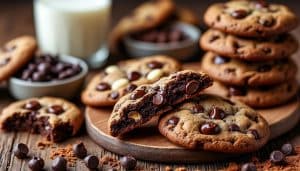 découvrez nos délicieuses recettes de cookies au chocolat et leurs variantes originales à tester pour régaler toute la famille.