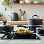découvrez le set tefal ingenio cook eat l881sr04 17 pièces : ustensiles empilables et poignée amovible pour cuisiner et ranger facilement.