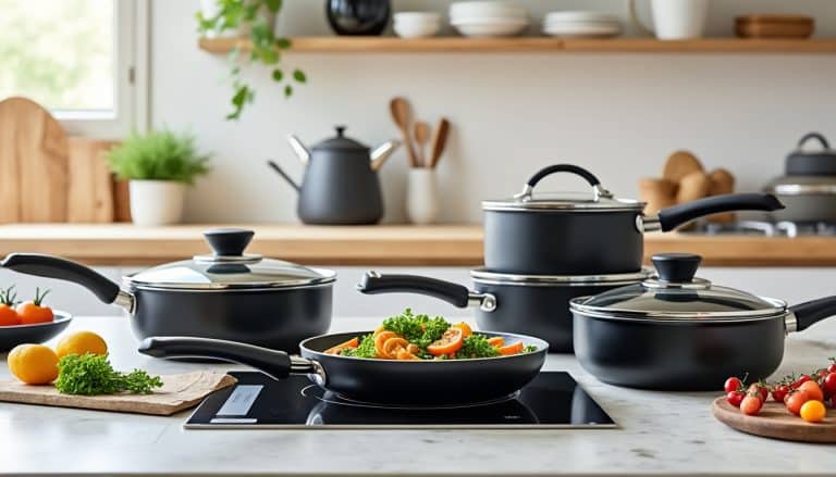 découvrez le set tefal ingenio cook eat l881sr04 17 pièces : ustensiles empilables et poignée amovible pour cuisiner et ranger facilement.