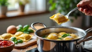 découvrez comment cuire des raviolis frais à la perfection : temps de cuisson, astuces et idées d’accompagnement pour un repas savoureux.