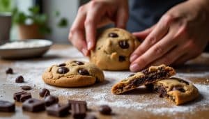 découvrez les gestes essentiels pour réussir un cookie américain façon new york : épais, doré et croustillant dehors, moelleux à cœur.
