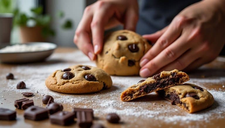 découvrez les gestes essentiels pour réussir un cookie américain façon new york : épais, doré et croustillant dehors, moelleux à cœur.