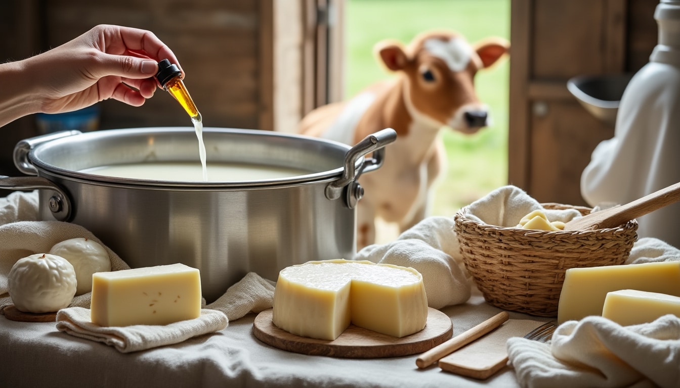 découvrez ce qu’est la présure animale, comment elle est utilisée dans la fabrication du fromage et comment la reconnaître pour faire un choix éclairé.