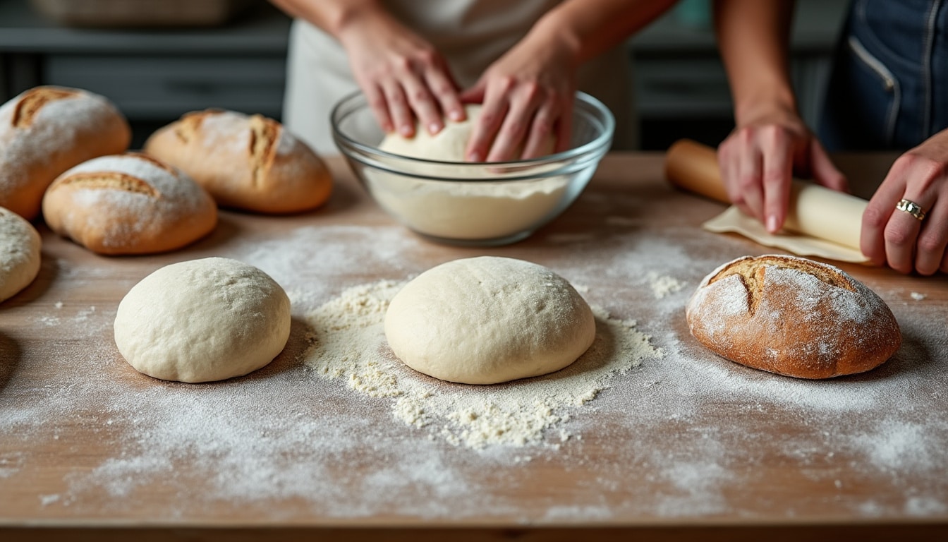 découvrez comment les méthodes de boulangerie influencent le pétrissage, la fermentation et la cuisson pour obtenir des pains aux textures et saveurs variées.